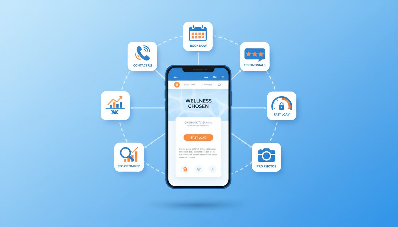 essential chiropractic website features for patient conversion and booking