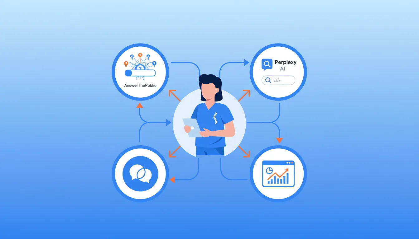 AI keyword research tools for chiropractic practice marketing