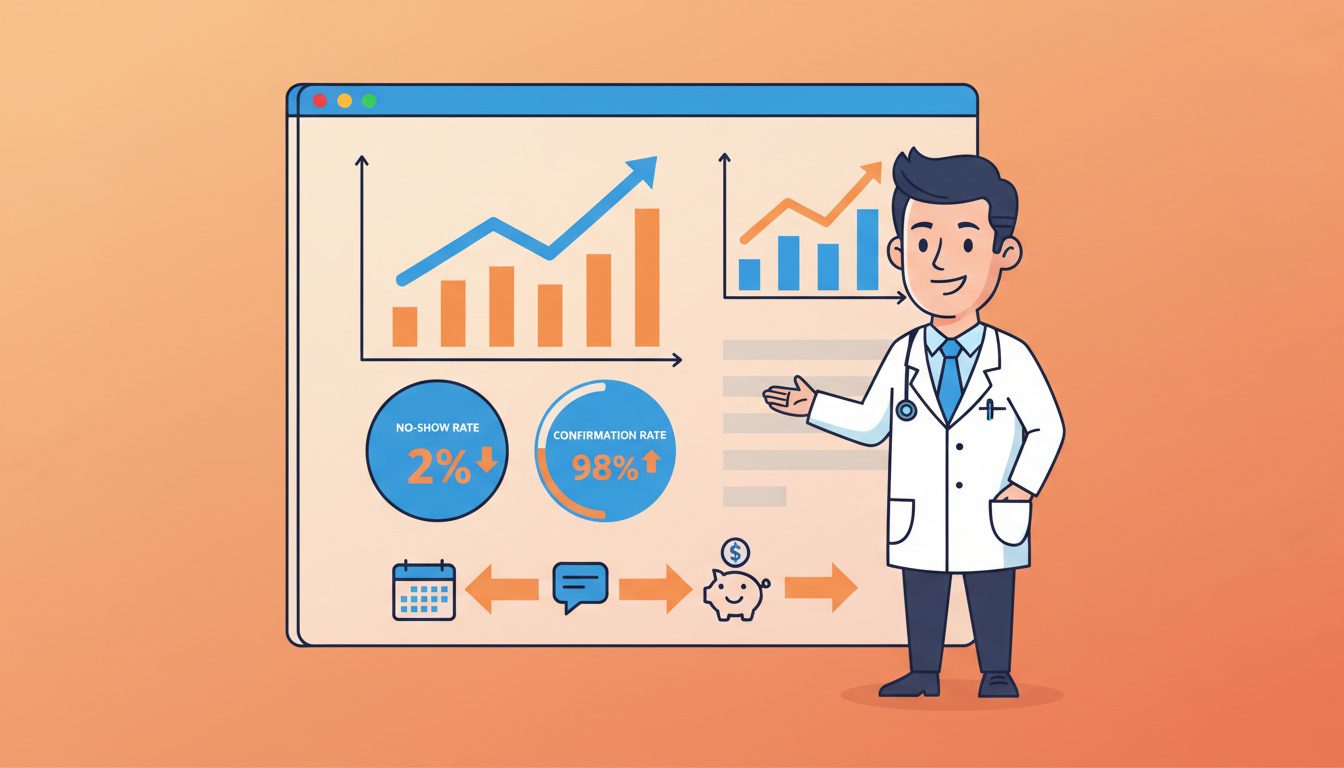 chiropractic practice analytics dashboard tracking appointment reminder effectiveness