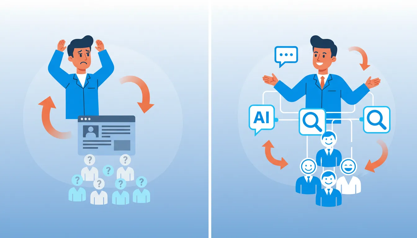 chiropractic practice traffic comparison traditional SEO versus AI search citations