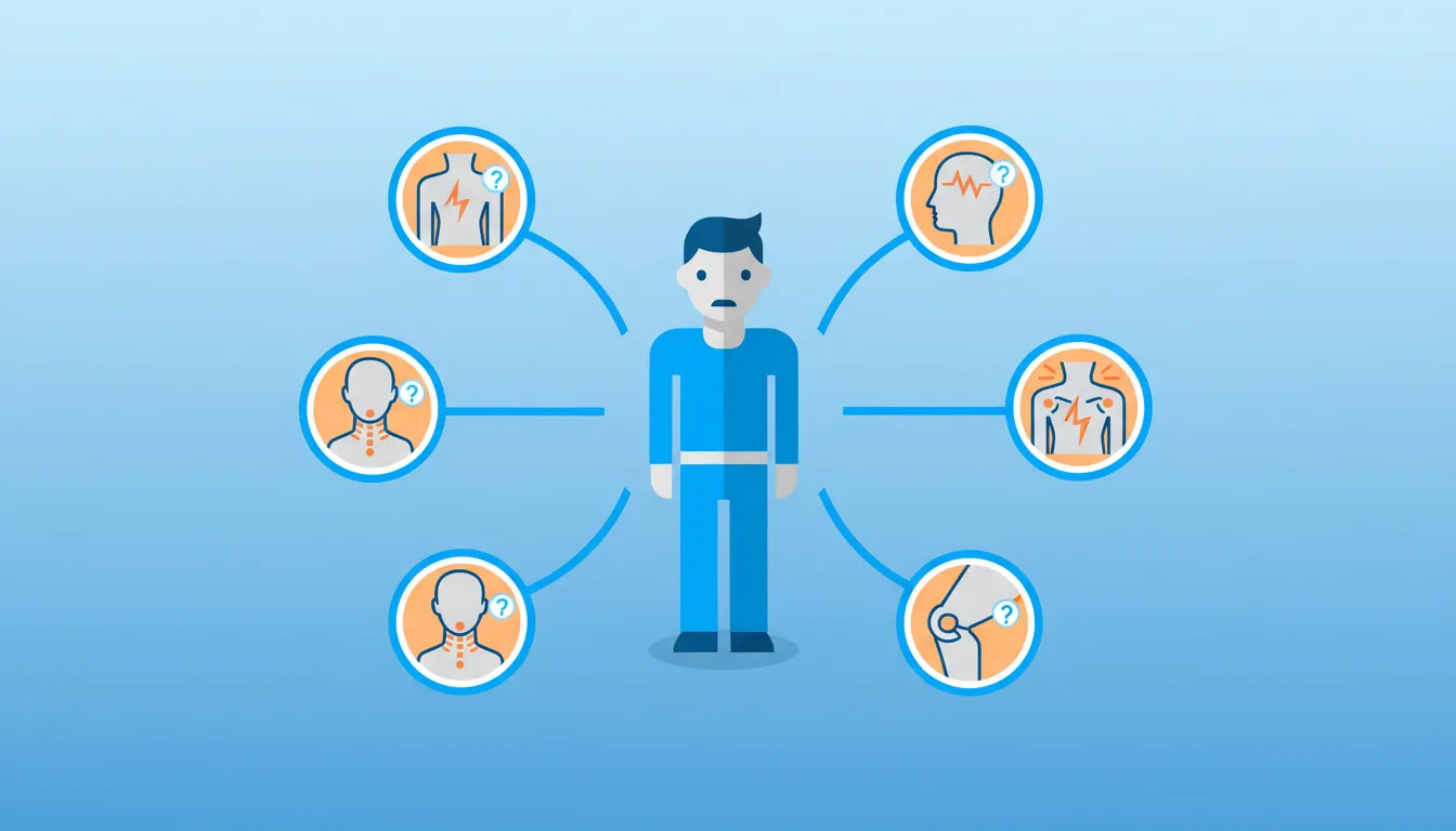 chiropractic symptom based blog topics visualization with patient pain points