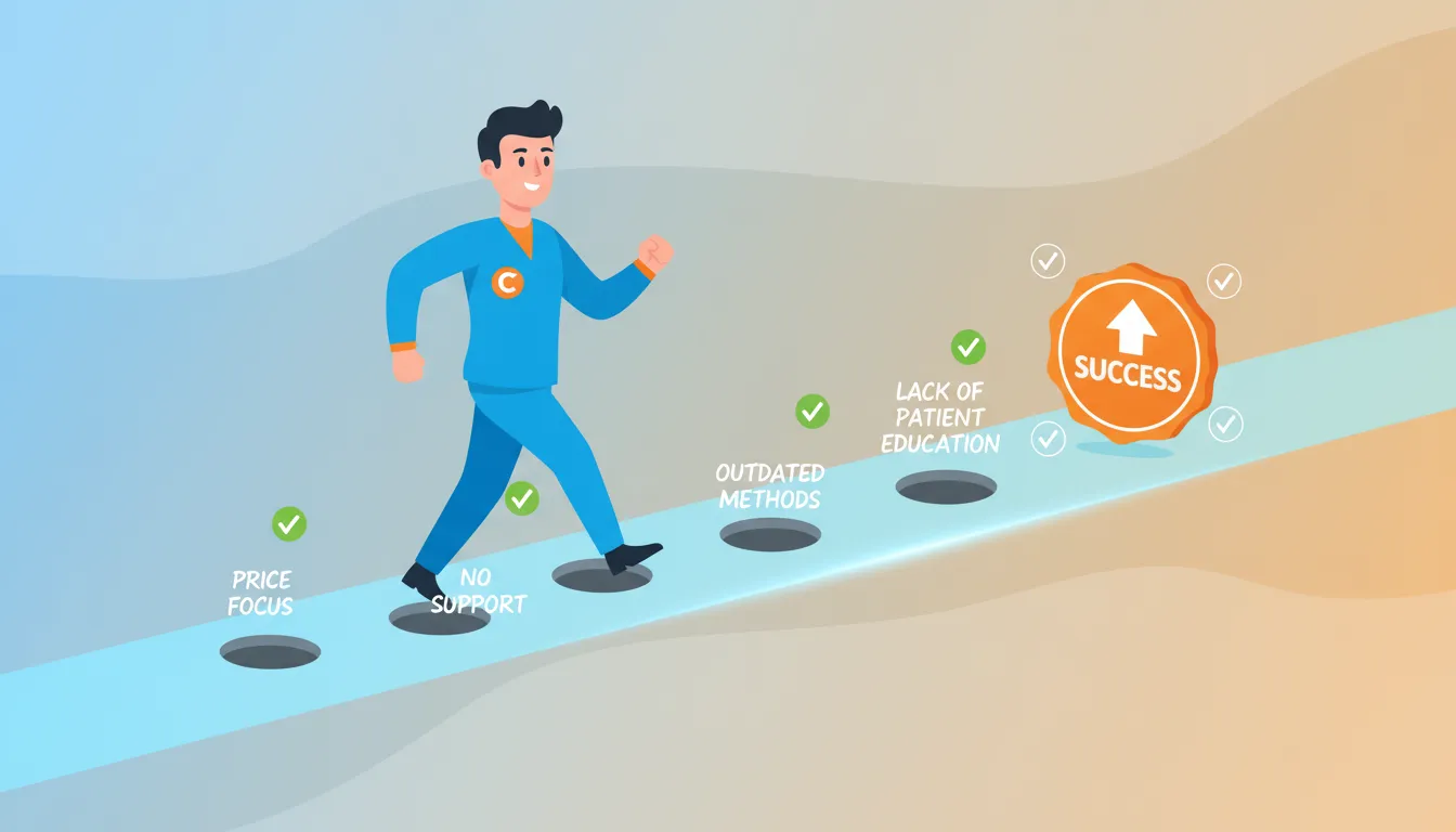 chiropractor avoiding common AI chatbot mistakes on path to success