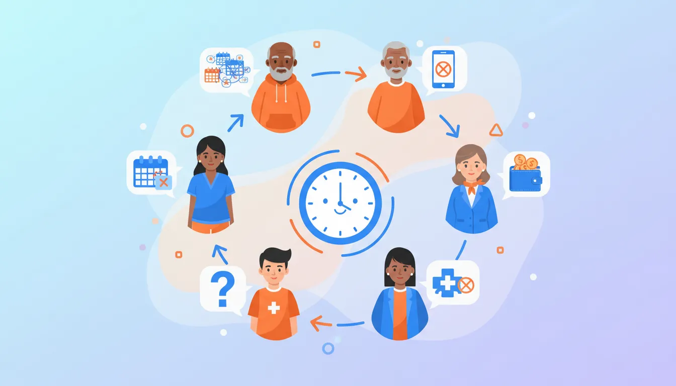 common reasons patients miss chiropractic appointments visual guide