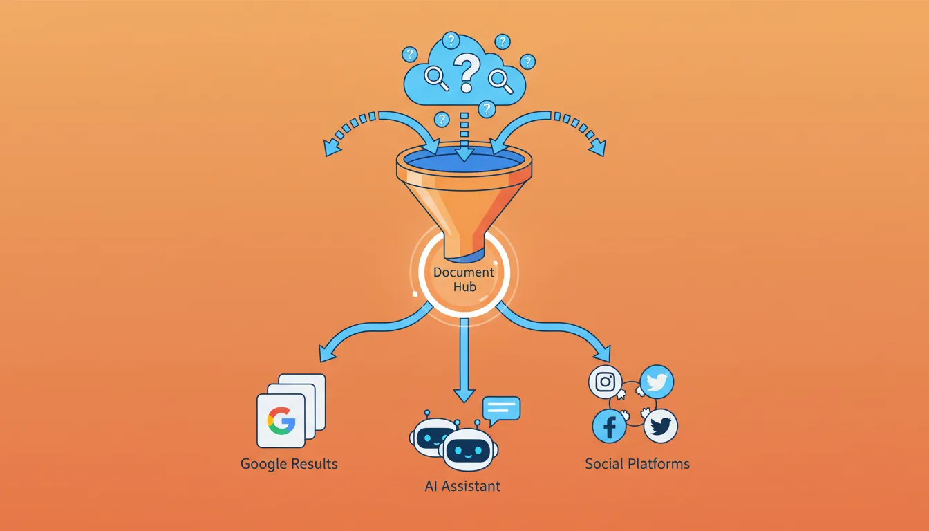 content optimization for traditional search and AI citation multi-channel distribution