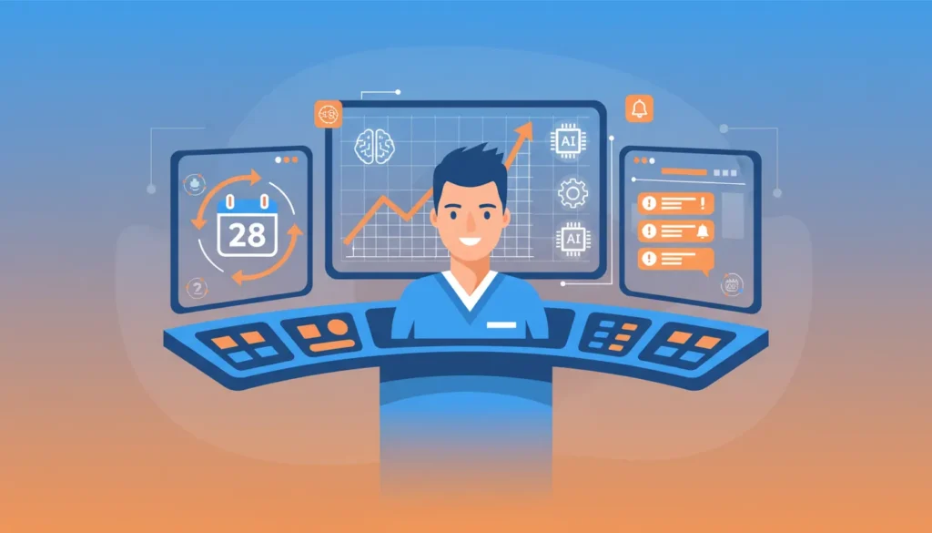 ongoing AI visibility monitoring dashboard for chiropractic practices