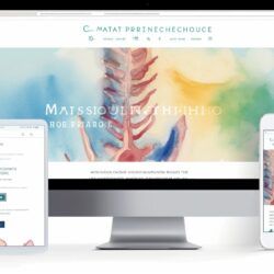 Chiropractic Website Mockup