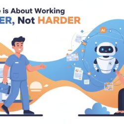 Chiropractor achieving work-life balance with AI automation handling administrative tasks