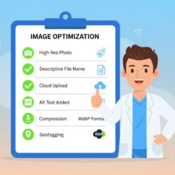 Complete chiropractic image SEO checklist with optimization steps