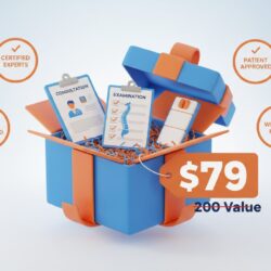 Comprehensive new patient special bundle for chiropractors showing consultation, exam, and first adjustment with clear pricing