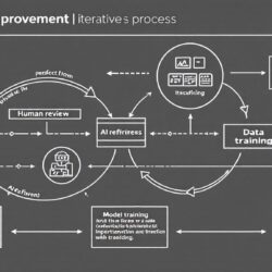 Content refinement workflow showing collaboration between chiropractor expertise and AI writing assistance