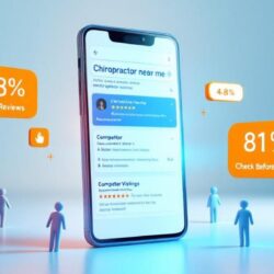 Google search results showing how poor reviews cause patients to choose competitors while positive reviews attract new patients