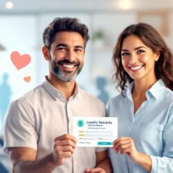 Transformed patient-chiropractor relationship showing engaged loyal patient feeling valued through rewards program creating community connection