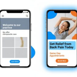 Weak versus strong chiropractic ad copy comparison