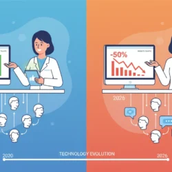 Zero click search evolution showing traffic decline as AI provides direct answers