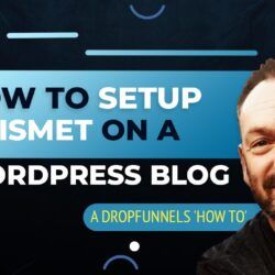 how to setup akismet in dropfunnels