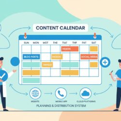 chiropractic content marketing calendar system with organized workflow