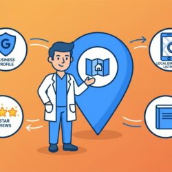 chiropractic local SEO strategy showing Google Business Profile and local ranking factors