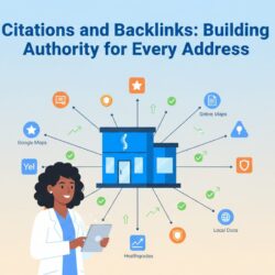 local citation and backlink network building authority for multiple chiropractic locations